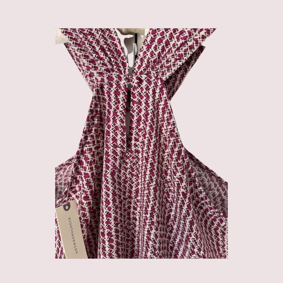 ❤️HOST PICK❤️ NWT Maeve Anthropologie Keyhole Tank Top Size 14 - Picture 5 of 7